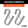CURT 80176 Nylon Coated Safety Cable