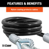 CURT 80176 Nylon Coated Safety Cable
