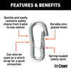 CURT 81271 Class III S-Hook w/Safety Latch