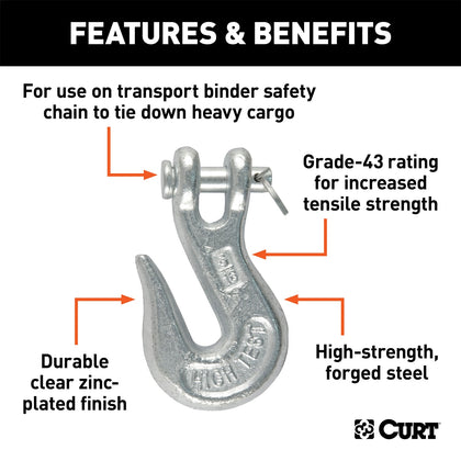 CURT 81340 Clevis Grab Hook