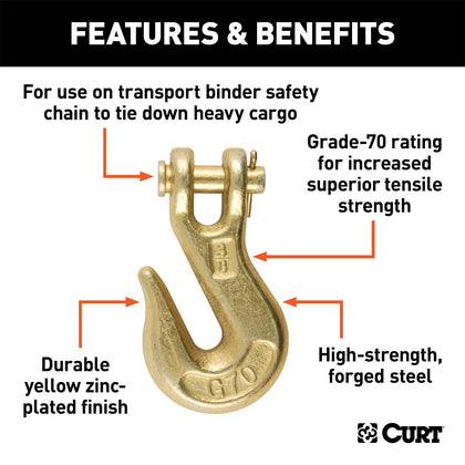 CURT 81438 Clevis Grab Hook