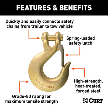 CURT 81920 Class V Clevis Safety Latch Hook