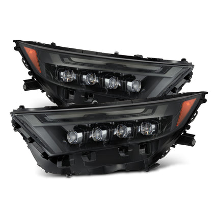 19-23 Toyota RAV4 (Low Trim) NOVA-Series LED Projector Headlights Alpha-Black