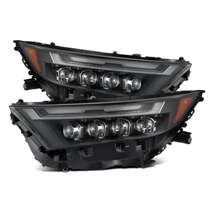 19-23 Toyota RAV4 (High Trim) NOVA-Series LED Projector Headlights Black
