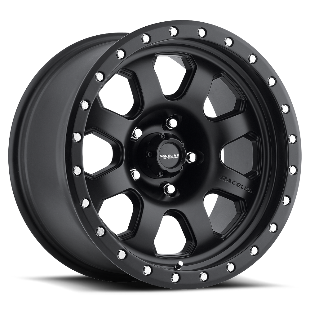 Raceline Wheels 928B Street Lock Monster Black 17X9 6X5.5 0mm