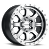Raceline Wheels 929M Street Lock Avenger BMF 17X9 6X5.5 -12mm