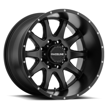 Raceline Wheels 930B Shift Black 18X8 5X4.5/5X5 +35mm