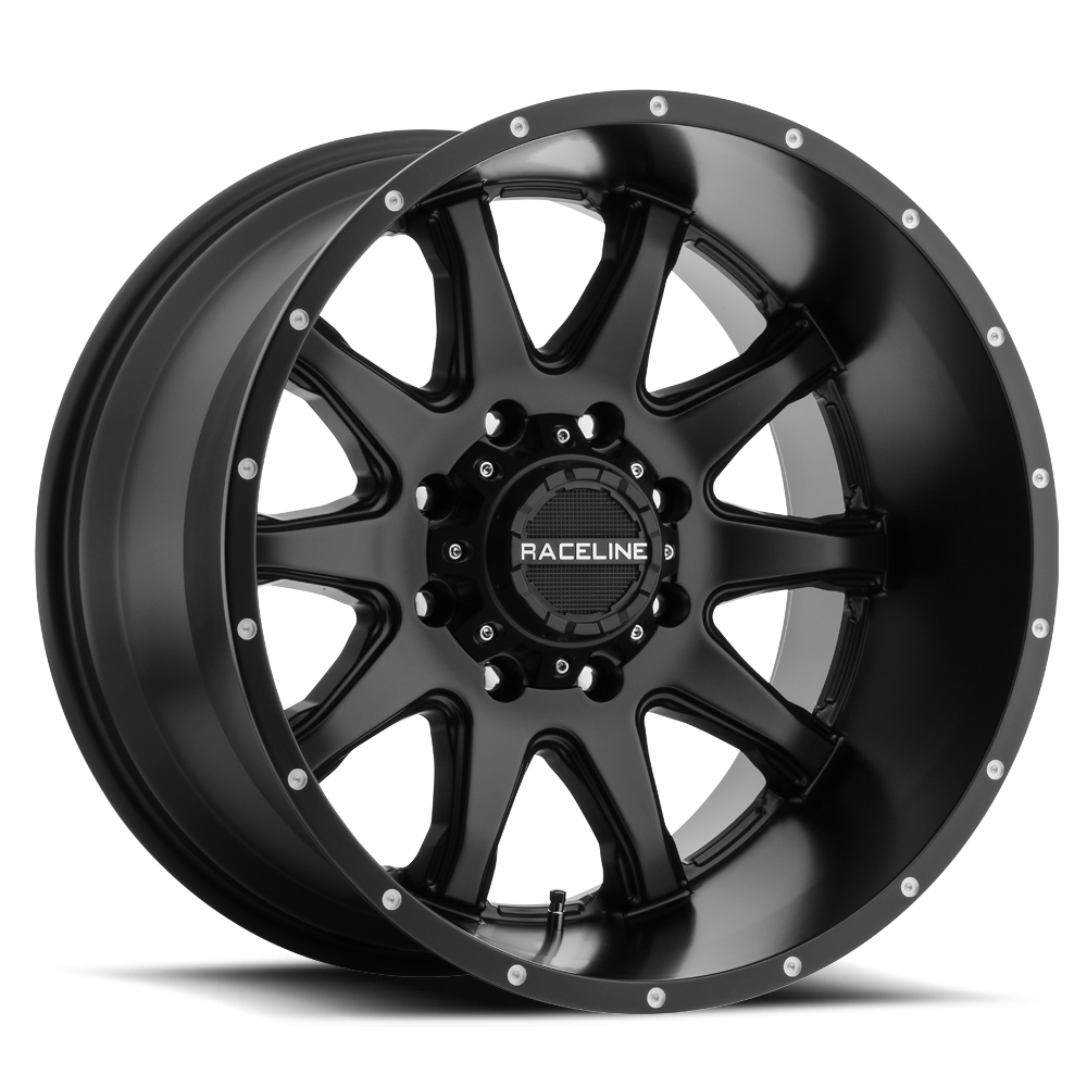 Raceline Wheels 930B Shift Black 16X8 5X4.5/5X5 0mm