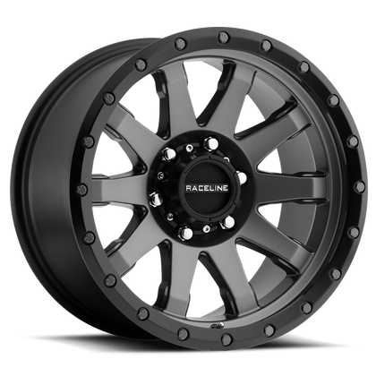 Raceline Wheels 934G Clutch Gunmetal 17X8.5 6X135 +18mm