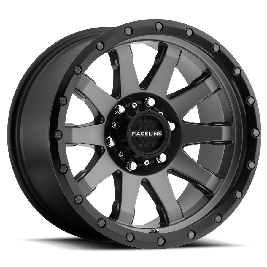 Raceline Wheels 934G Clutch Gunmetal 17X8.5 6X135 0mm