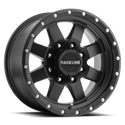 Raceline Wheels 935B Defender Black 16X8 8X165.1 0mm