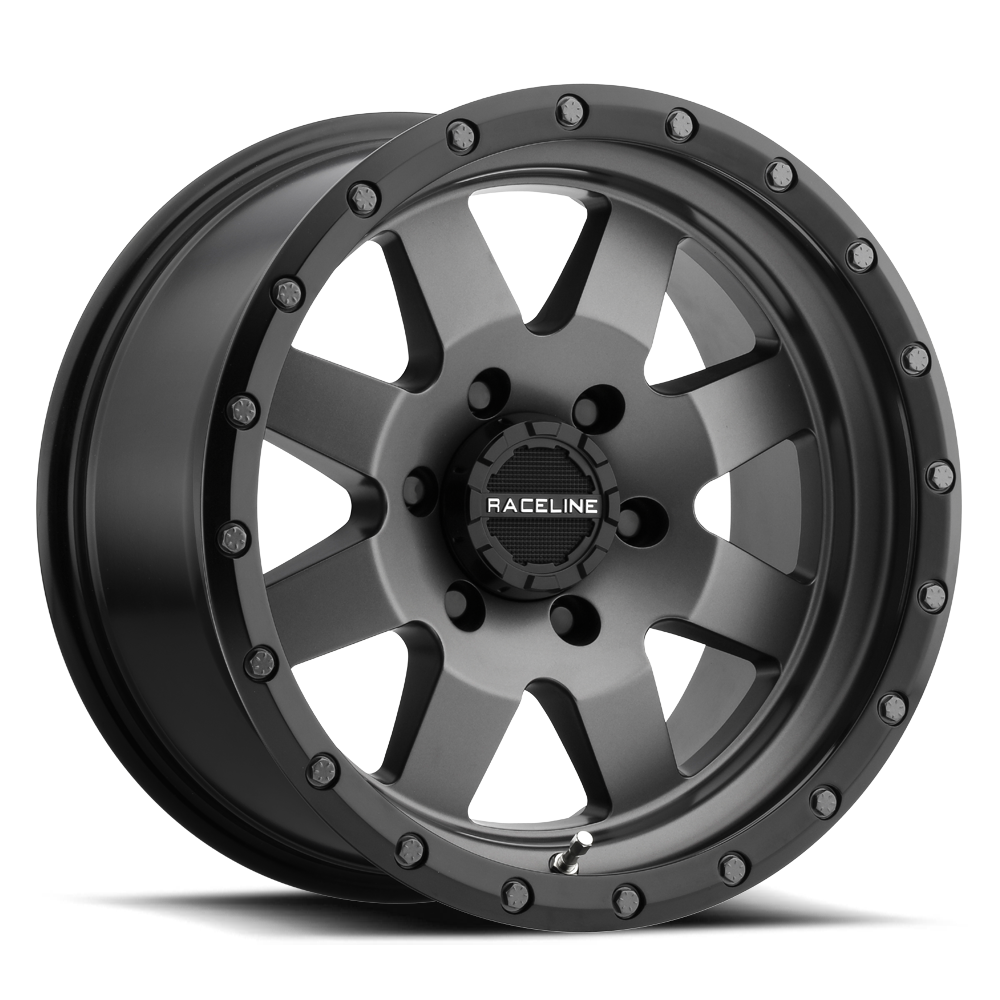 Raceline Wheels 935G Tr Defender Trailer Gunmetal 15X5 5X4.5