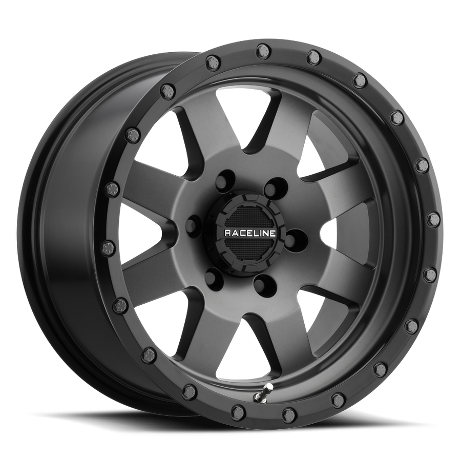 Raceline Wheels 935G Defender Gunmetal 18X9 6X139.7 +30mm
