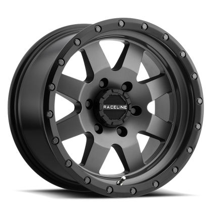 Raceline Wheels 935G Defender Gunmetal 18X9 8X165.1 -12mm