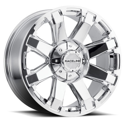 Raceline Wheels 936C Throttle Chrome 17X9 8X170 0mm