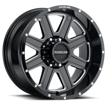 Raceline Wheels 940M Hostage BMF 18X9 8X165.1 0mm