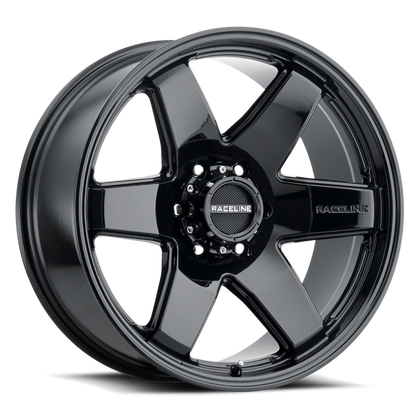 Raceline Wheels 942B Addict Black 22X9.5 6X135 +35mm