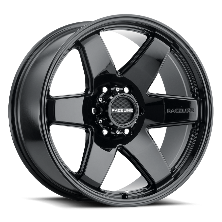 Raceline Wheels 942B Addict Black 20X9 6X139.7 -12mm