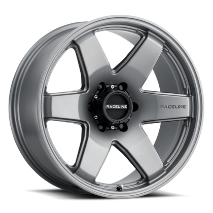 Raceline Wheels 942GS Addict Greystone 18X8 6X139.7 +35mm