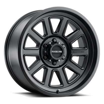 Raceline Wheels 943B Magnum Satin Black 20X9 6X139.7 0mm