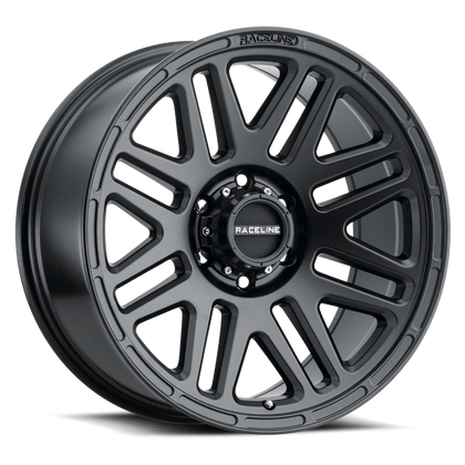 Raceline Wheels 944B Outlander Black 16X8 5X114.3 0mm