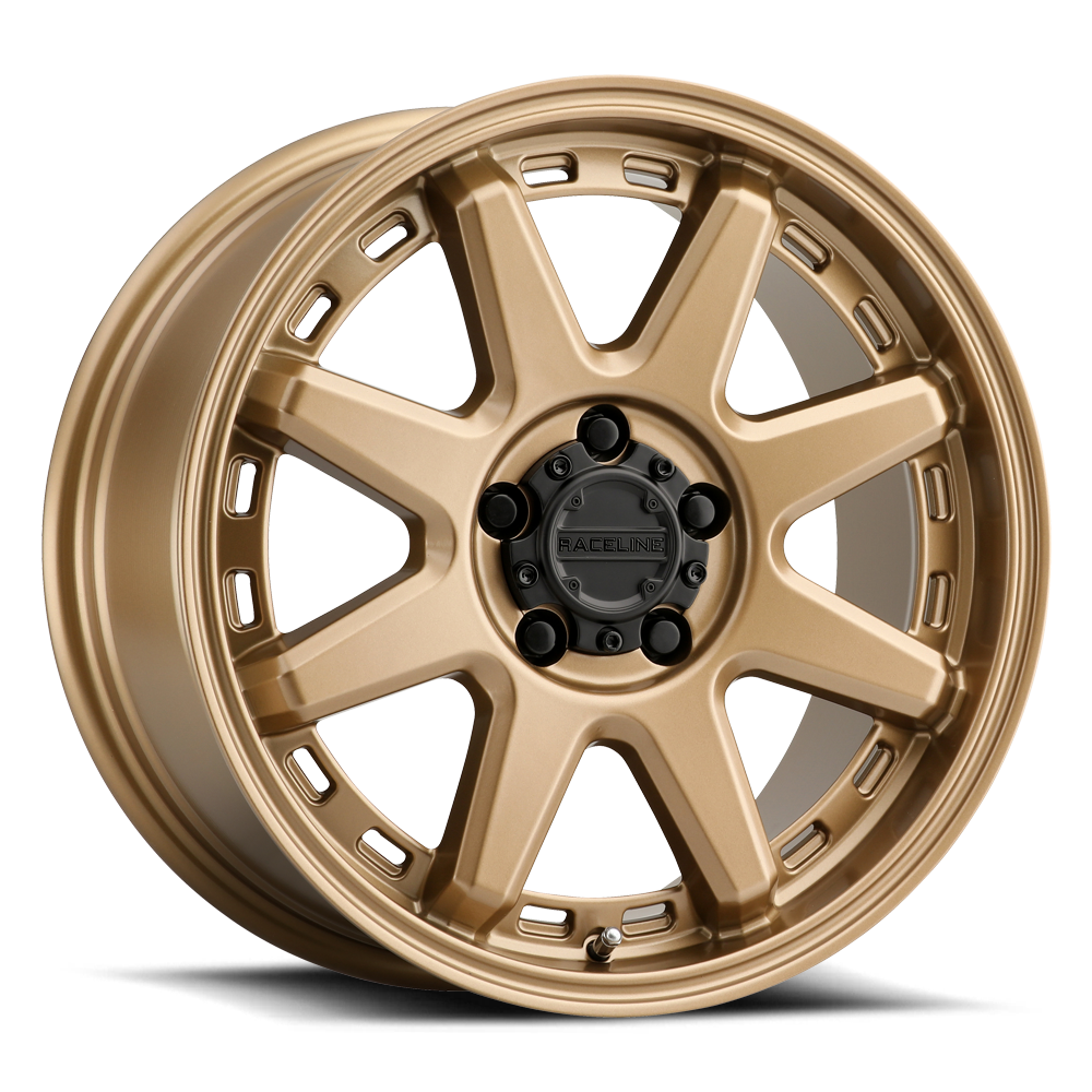 Raceline Wheels 947BZ Scout Bronze 17X8 5X108 +35mm