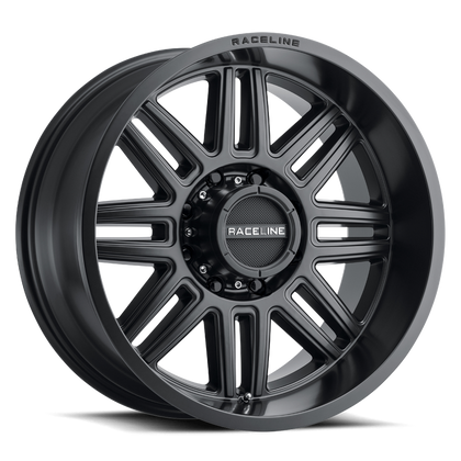 Raceline Wheels 948B Split Satin Black 20X10 8X180 -19mm