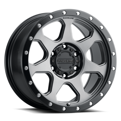 Raceline Wheels 949G 7X Gunmetal 17X8.5 5X139.7 +18mm