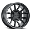 Raceline Wheels 950B Gauge Satin Black 15X8 5X139.7 -24mm