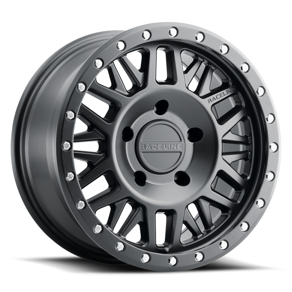 Raceline Wheels 951B Ryno Satin Black 18X9 6X139.7 +18mm