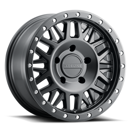 Raceline Wheels 951B Ryno Satin Black 18X9 8X165.1 +18mm