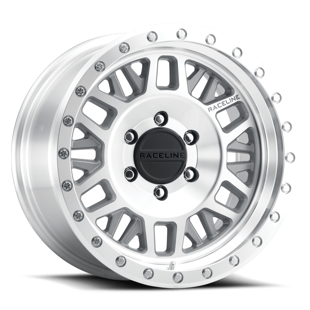 Raceline Wheels 951MC Ryno Machined Finish 17X9 8X165.1 -12mm