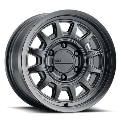 Raceline Wheels 952B Aero HD Satin Black 17X9 5X139.7 -12mm