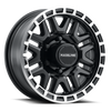 Raceline Wheels 953BM Krank Trailer Black Machined Lip 15X5 5X4.5
