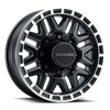 Raceline Wheels 953BM Krank Trailer Black Machined Lip 16X6 8X6.5