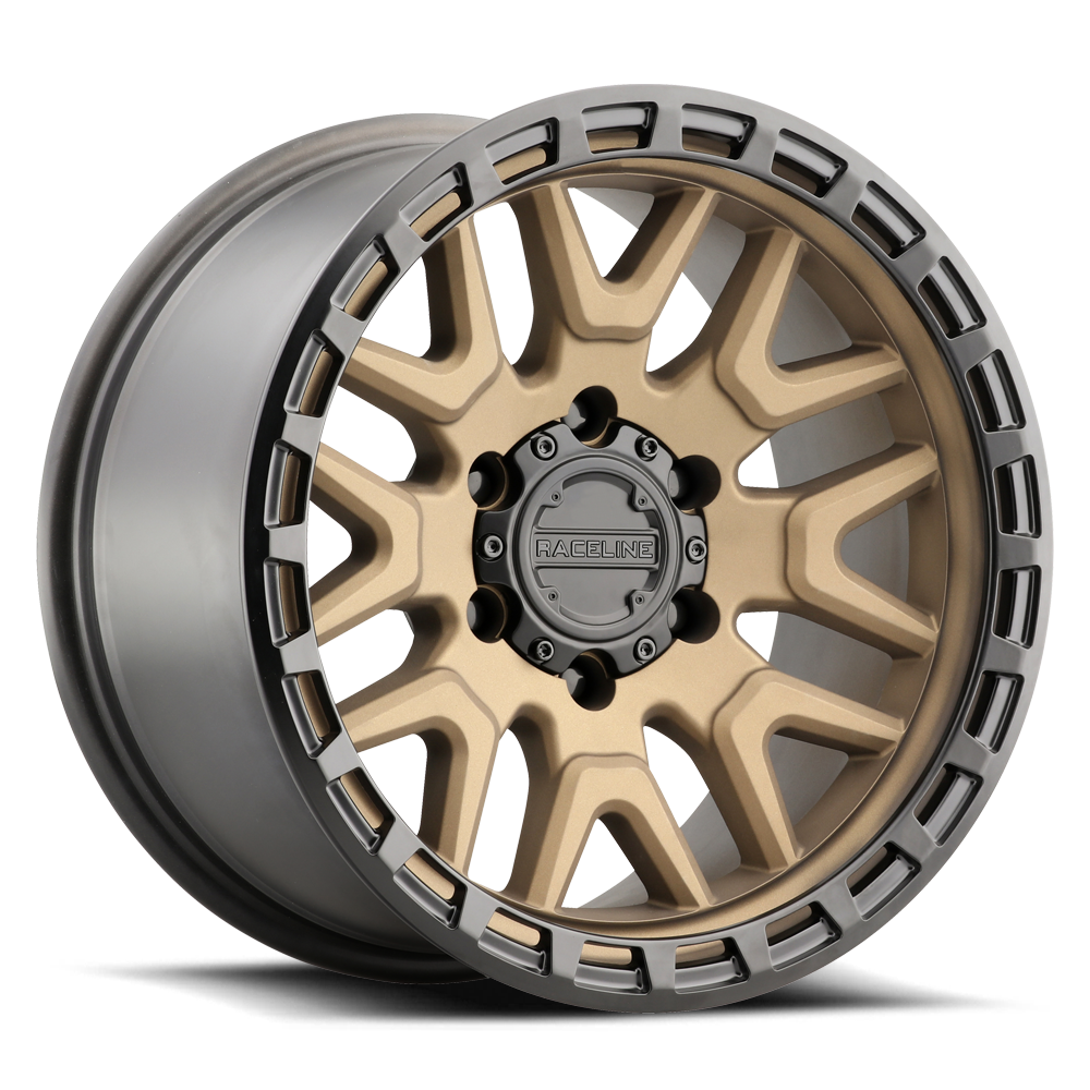 Raceline Wheels 953BZ Krank Bronze 17X8.5 6X139.7 +18mm