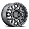 Raceline Wheels 953B Krank Satin Black 17X8.5 6X139.7 +18mm