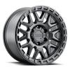 Raceline Wheels 953B Krank Satin Black 16X8 5X114.3 0mm
