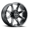 Raceline Wheels 954M Stryker Satin Black Milled 22X10 5X127 -19mm