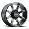 Raceline Wheels 954M Stryker Satin Black Milled 22X12 8X170 -44mm