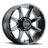 Raceline Wheels 954M Stryker Satin Black Milled 17X8.5 8X165.1 0mm
