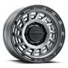 Raceline Wheels 957GB Halo Gunmetal W/ Black Ring 17X9 8X180 -12mm