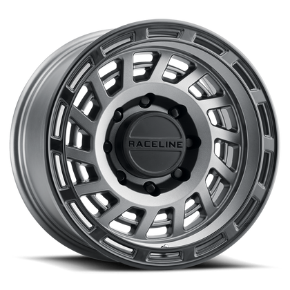 Raceline Wheels 957GB Halo Gunmetal W/ Black Ring 18X9 8X165.1 +18mm