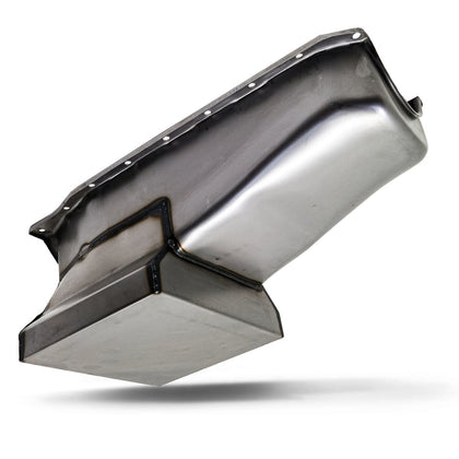 For 1986-02 CHEVY SMALL BLOCK 283-305-327-350-400 DRAG RACING OIL PAN - RAW