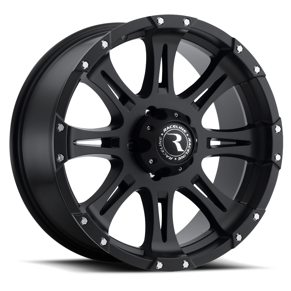 Raceline Wheels 981 Raptor Black 20X9 6X5.5 +20mm