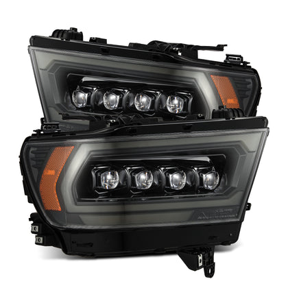 AlphaRex (NOVA-Series) MK2 2019-2022 Ram 1500 LED Projector Headlights Alpha-Black