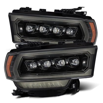 2019-2022 Ram 2500/3500/4500/5500 NOVA-Series LED Projector Headlights Alpha-Black