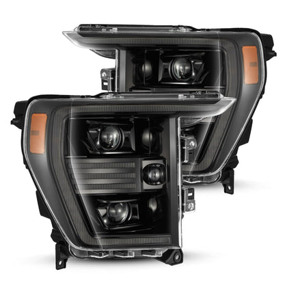 2021-2022 Ford F150 PRO-Series Projector Headlights Alpha-Black