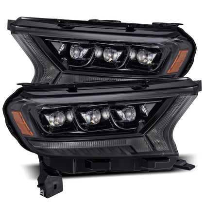 2019-2022 Ford Ranger NOVA-Series LED Projector Headlights Alpha-Black