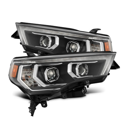 AlphaRex (LUXX-Series) 2014-2020 Toyota 4Runner G2 Projector Headlights - Black (upgraded DRL)